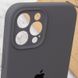 Чохол Silicone Case Full Camera Protective AA для Apple iPhone 12 Pro Max Dark Gray