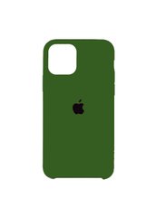 Чохол силіконовий soft-touch RCI Silicone case для iPhone 11 Pro зелений Army Green фото