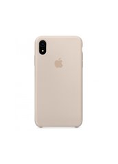 Чохол силіконовий soft-touch Apple Silicone case для iPhone Xr сірий Stone фото