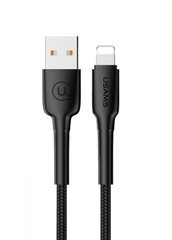 USB Кабель Lightning Usams U14 Black (US-SJ259) фото