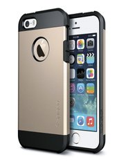 Чехол противоударный Tough Armor для iPhone 7 Plus/8 Plus золотой ТПУ+пластик ARM Gold фото