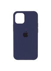 Чехол силиконовый soft-touch ARM Silicone Case для iPhone 13 Pro Max синий Midhight Blue фото