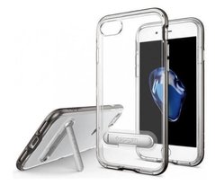 Чохол Spigen Crystal Hybrid copy для iPhone 8/7 Plus Gray фото