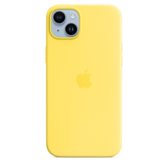 Чохол силіконовий soft-touch Apple Silicone case with MagSafe для iPhone 14 жовтий Canary Yellow фото