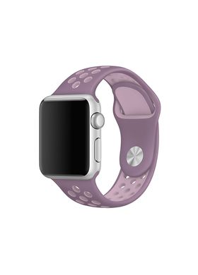 Ремінець ARM силіконовий Nike для Apple Watch 38/40 mm purple plum фото