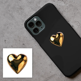 3D стікер "Golden Heart" фото