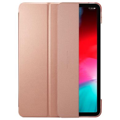 Чехол-книжка Spigen Original Smartcase Smart Fold для iPad Pro 12.9 (2018) розовое золото защитный Rose Gold (Ver.2) фото