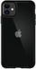 Чехол противоударный Spigen Original Ultra Hybrid для iPhone 11 матовый черный ТПУ+стекло Matte Black