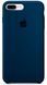 Чехол Silicone Case AAA для Apple iPhone 7 Plus/8 Plus Deep Navy
