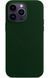 Чехол Leather Case with Magsafe для Apple iPhone 13 Pro Max Fir Green AAA
