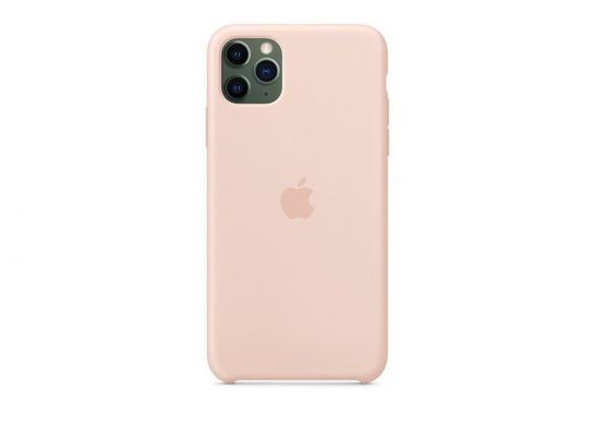 Чохол силіконовий soft-touch Apple Silicone case для iPhone 11 Pro рожевий Pink Sand фото