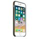 Чехол силиконовый soft-touch ARM Silicone Case для iPhone 7/8/SE (2020) серый Dark Olive