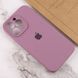 Чехол Silicone Case Full Camera Protective (AA) для Apple iPhone 14 Pro Max (Лиловый / Lilac Pride)
