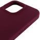 Чохол Silicone Case Full Protective AA для Apple iPhone 12 Pro Max Marsala