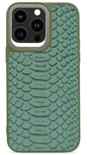 Чохол Kajsa Snake Pattern для iPhone 15 Pro Max Burgundy фото