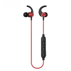 Навушники бездротові вакуумні Yison E14 Bluetooth з мікрофоном червоні Red фото