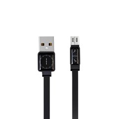 Кабель Micro-USB to USB Remax RC-113m 1 метр чорний Black фото