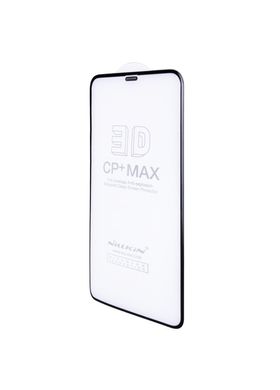 Защитное стекло для iPhone Xr/11 Nillkin (3D CP+MAX) 3D с закругленными краями черная рамка Black фото