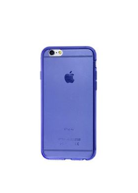 Чехол силиконовый плотный для iPhone 6/6s blue фото