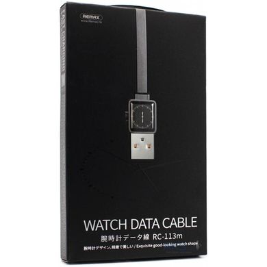 USB Cable Remax (OR) Watch RC-113m MicroUSB Black 1m фото