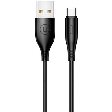 USB Cable Usams US-SJ267 Round U18 Type-C Black 1m фото