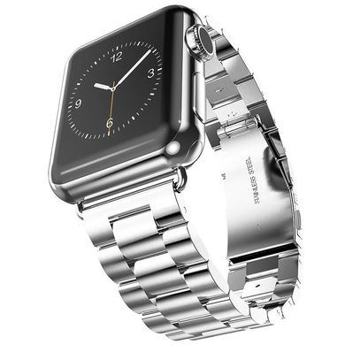 Ремінець Stainless Stee для Apple Watch 38 / 40mm металевий сріблястий ARM Series 6 5 4 3 2 1 Silver фото
