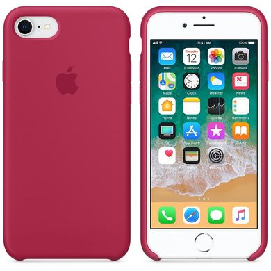 Чохол силіконовий soft-touch ARM Silicone Case для iPhone 7/8 / SE (2020) червоний Rose Red фото
