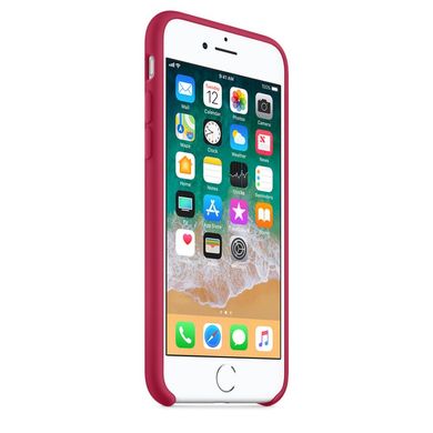 Чохол силіконовий soft-touch ARM Silicone Case для iPhone 7/8 / SE (2020) червоний Rose Red фото