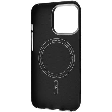 Чeхол Proove Carbon Slim with MagSafe для iPhone 16 Pro Max Nightfall фото