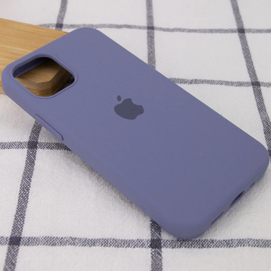 Чохол Silicone Case Full iPhone 14 Pro Max Lavender Gray фото
