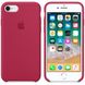Чехол силиконовый soft-touch ARM Silicone Case для iPhone 7/8/SE (2020) красный Rose Red