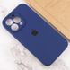 Чохол Silicone Case Full Camera Protective AA для Apple iPhone 15 Pro Deep Navy