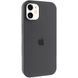Чехол Silicone Case Full Protective AA для Apple iPhone 11 Dark Grey