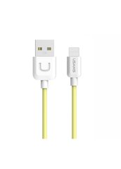 Кабель Lightning to USB Usams U-Turn 1 метр Yellow (US-SJ097) фото