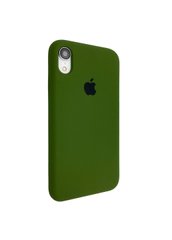 Чохол силіконовий soft-touch ARM Silicone case для iPhone Xs Max зелений Army Green фото