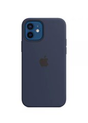 Чехол силиконовый soft-touch ARM Silicone Case для iPhone 12 Mini синий Deep Navy фото