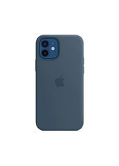 Чехол силиконовый soft-touch ARM Silicone Case для iPhone 12/12 Pro синий Cosmos Blue фото