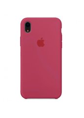 Чохол силіконовий soft-touch RCI Silicone case для iPhone Xr червоний Rose Red фото
