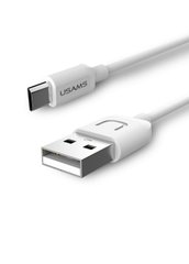 Кабель Micro-USB to USB Usams U-Turn 1 метр White (US-SJ098) фото