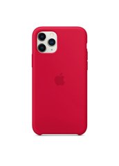 Чохол силіконовий soft-touch RCI Silicone Case для iPhone 11 Pro Max червоний Rose Red фото