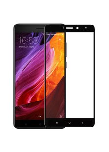 Защитное стекло с рамкой для Xiaomi Redmi 5(black) фото