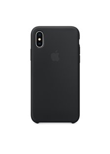 Чохол силіконовий soft-touch RCI Silicone case для iPhone Xs Max чорний Black фото