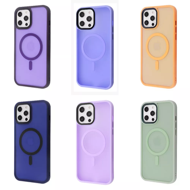 Чохол WAVE Matte Insane Case with MagSafe iPhone 12 / 12 pro Light Purple фото