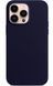 Чехол Leather Case with Magsafe для Apple iPhone 13 Pro Midnight Blue AAA