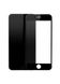 Захисне скло для iPhone 6 Plus / 6s Plus CAA 3D ​​із закругленими краями чорна рамка Black фото