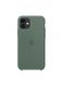 Чохол силіконовий soft-touch ARM Silicone case для iPhone 11 зелений Pine Green
