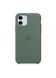 Чехол силиконовый soft-touch ARM Silicone case для iPhone 11 зеленый Pine Green