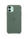 Чехол силиконовый soft-touch ARM Silicone case для iPhone 11 зеленый Pine Green