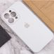 Чохол Silicone Case Full Camera Protective (AA) для Apple iPhone 14 Pro Max (Білий / White)