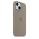 Чехол Apple Silicone case with MagSafe для iPhone 15 Clay AAA